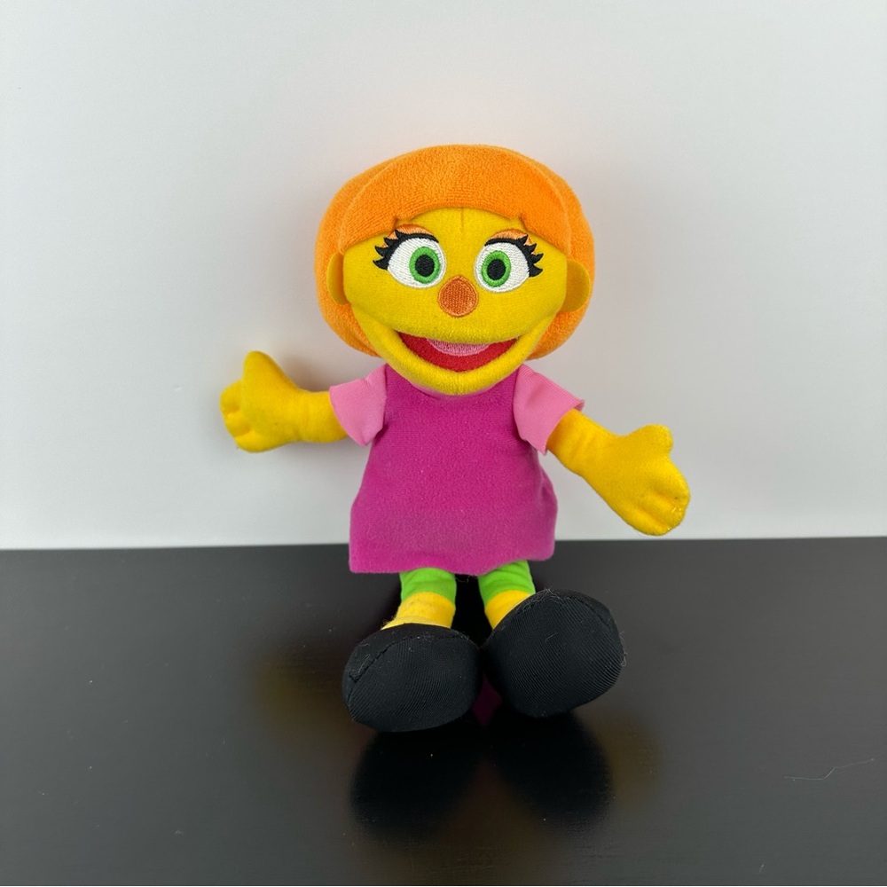 Sesame Street Julia Stuffed Plush Doll 11" Hasbro Autistic Girl